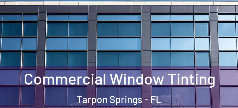 Commercial Window Tinting Tarpon Springs - FL