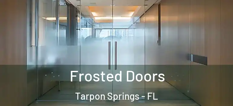  Frosted Doors Tarpon Springs - FL