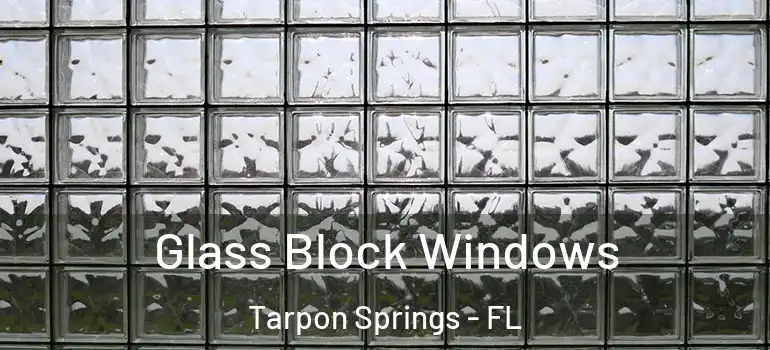  Glass Block Windows Tarpon Springs - FL