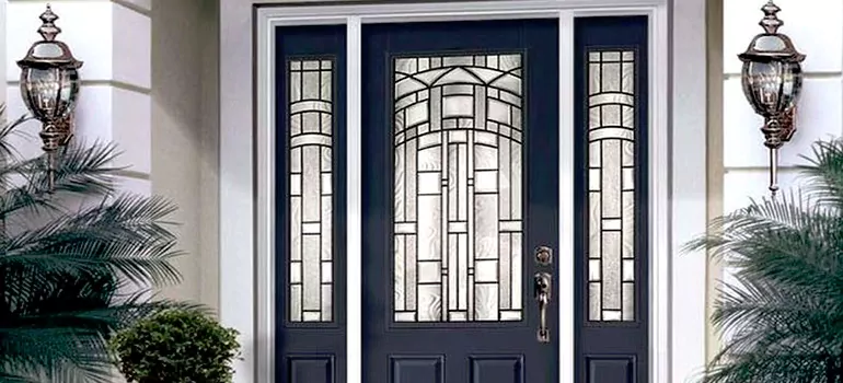 Stained Glass Door Panels in Tarpon Springs, FL