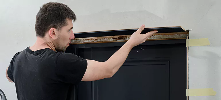 Wood Door Hole Repair in Tarpon Springs, FL