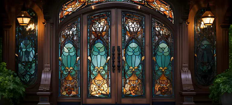 Wrought Iron Storm Door in Tarpon Springs, FL