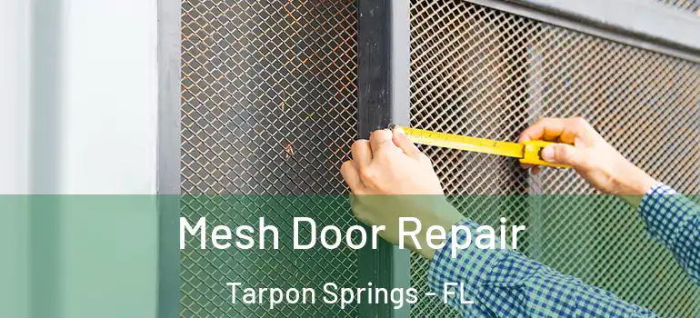  Mesh Door Repair Tarpon Springs - FL
