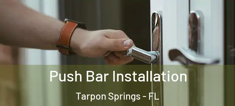  Push Bar Installation Tarpon Springs - FL