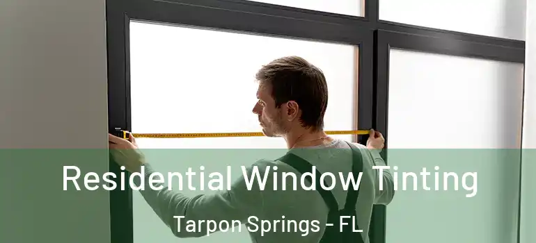  Residential Window Tinting Tarpon Springs - FL