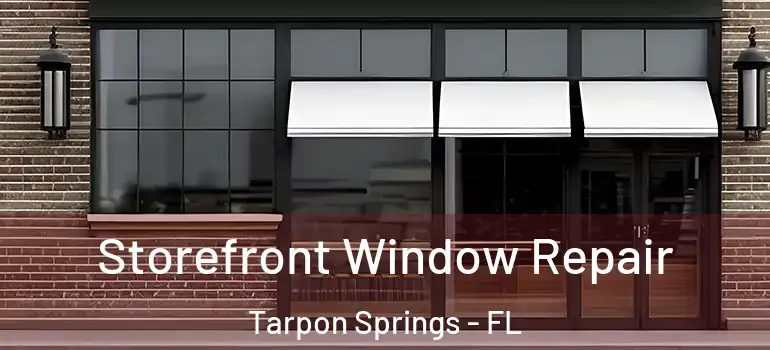  Storefront Window Repair Tarpon Springs - FL