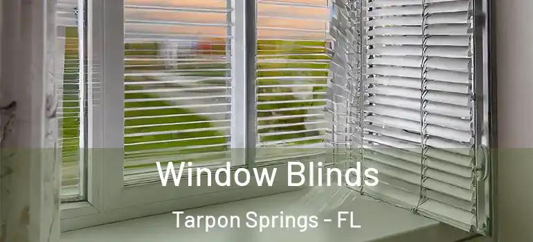  Window Blinds Tarpon Springs - FL
