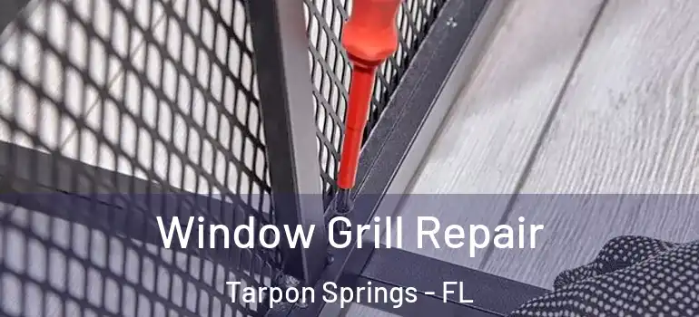  Window Grill Repair Tarpon Springs - FL